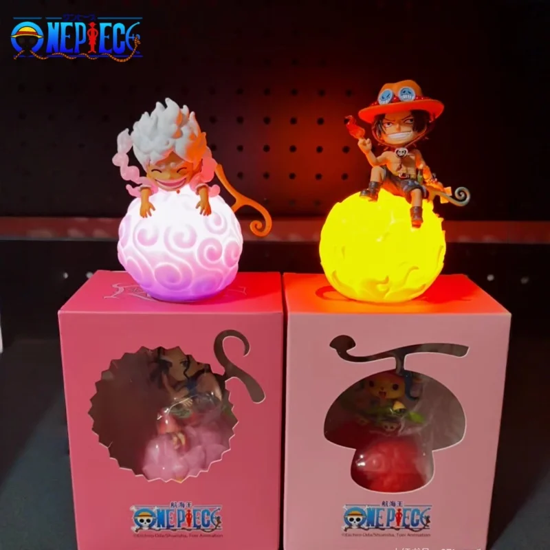 

Anime One Piece Devil Fruit Robin Ace Luffy Nico Night Light Figure Model Figure Desktop Ornament Christmas Gifts Trendy
