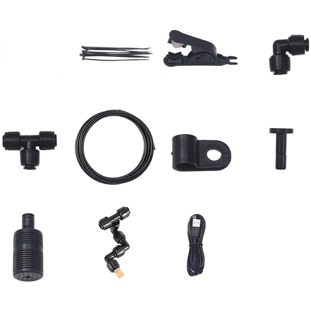Programmable Terrarium Spray System with 360 Adjustable Nozzle USB Power and Built In Timer for Mist Scheduling