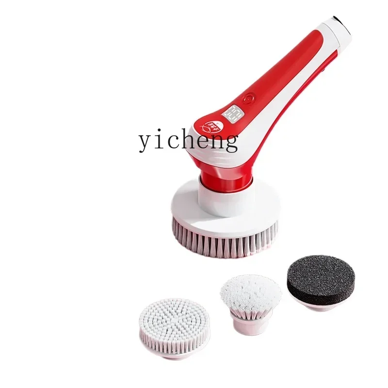 

fish tank cleaning artifact long handle electric brush glass cleaning inner wall cleaning