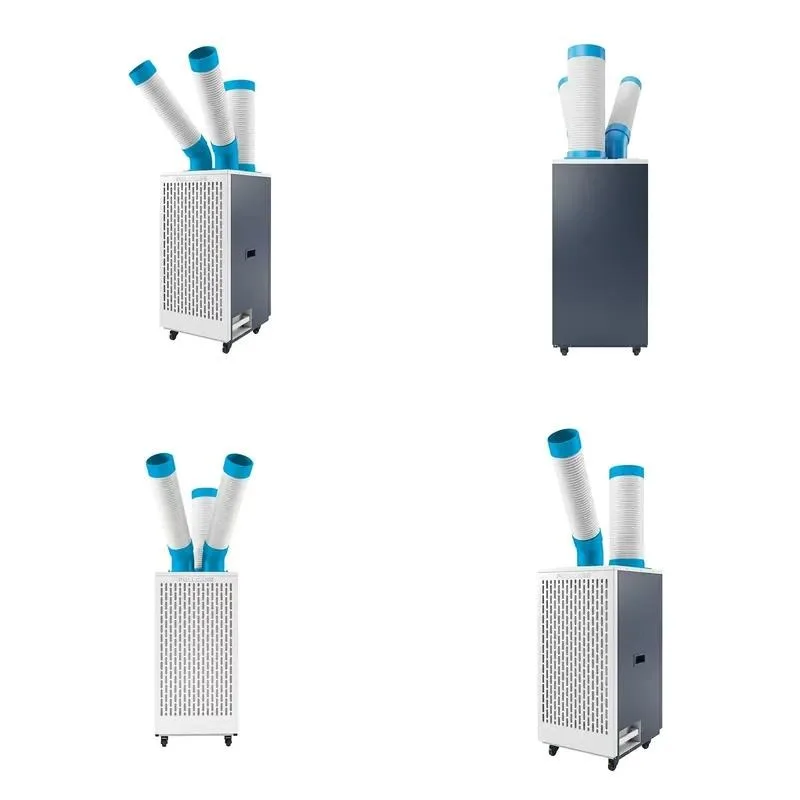 Industrial Mobile Air Conditioner 12000BTU 1.5HP 3500W High Air Volume Temporary Cooling Unit