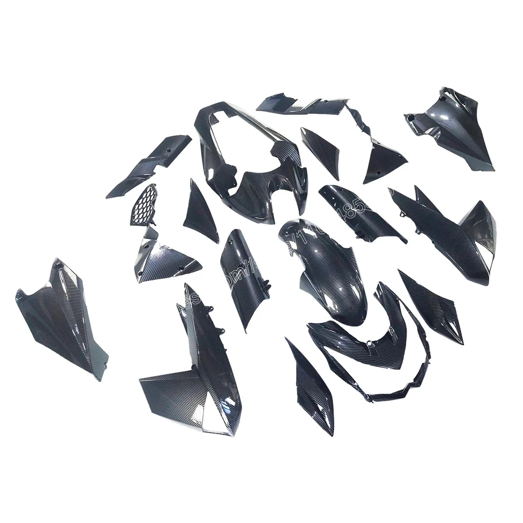 مجموعة انسيابية من ألياف الكربون مناسبة لـ Z1000 2010 2011 2012 2013 ZRT00D ZRT00E ABS طقم هيكل الدراجة النارية البلاستيكية