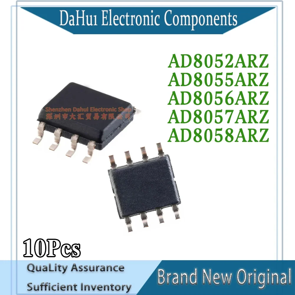 (10piece)100% New AD8052ARZ AD8055ARZ AD8056ARZ AD8057ARZ AD8058ARZ AD8052 AD8055 AD8056 AD8057 AD8058 SOP-8  Chipset In Stock