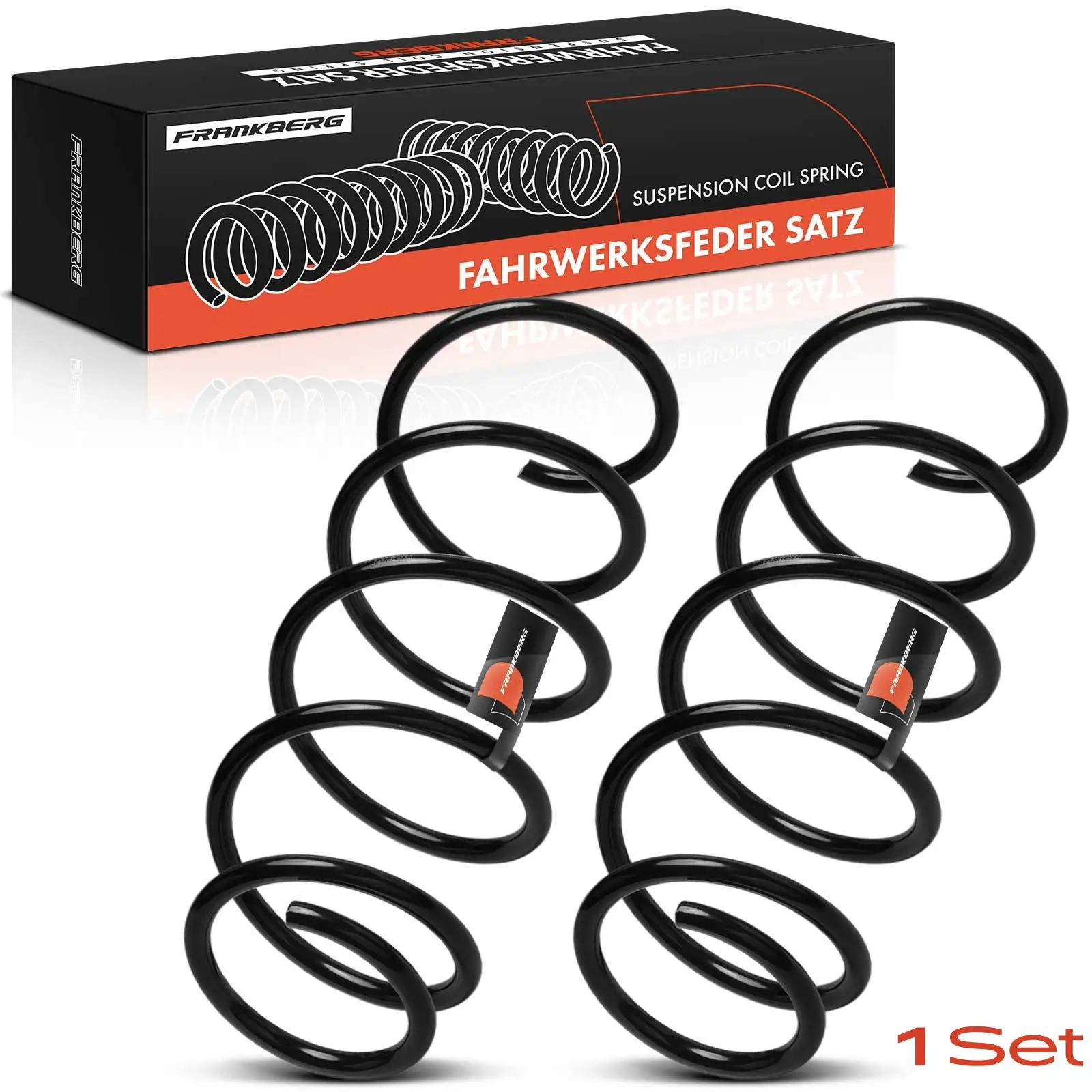 Frankberg 2x Chassispveer vooras voor Toyota Yaris P9 1.4L 2005-2012 SP3715 481310 D320 RH3342