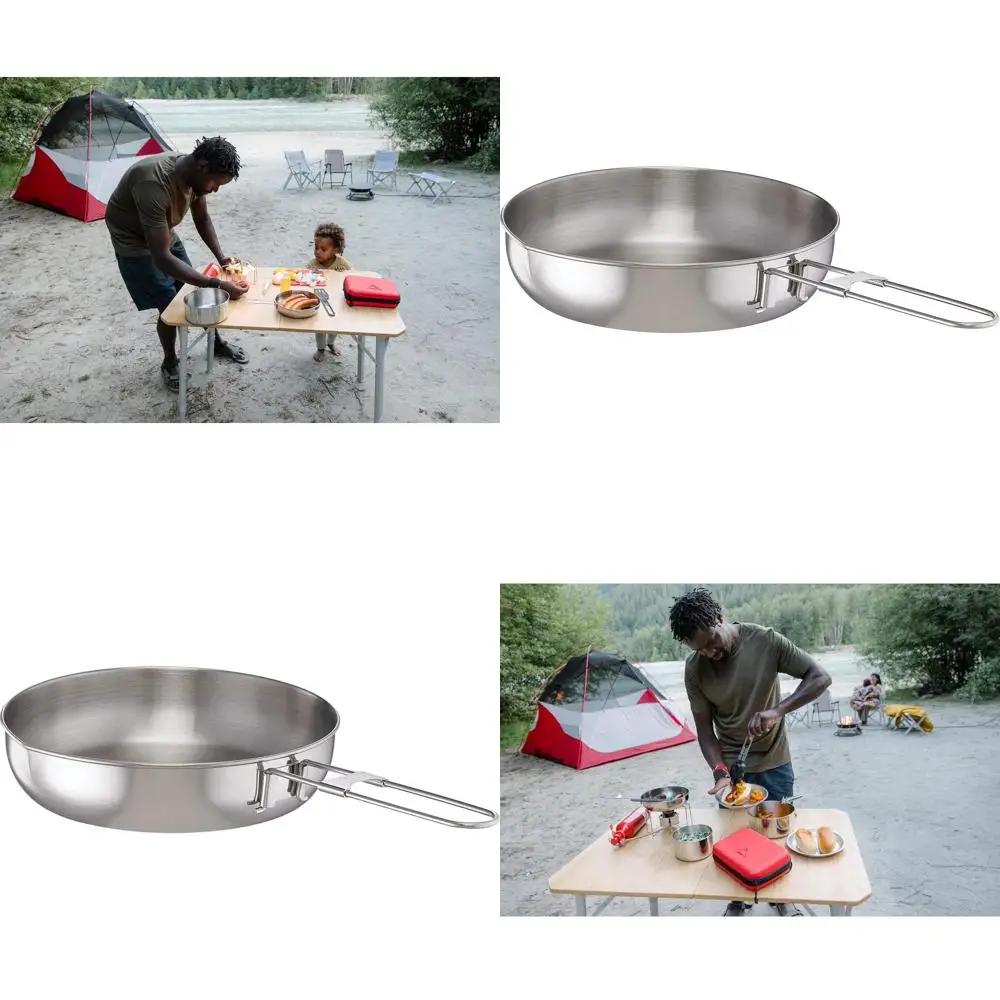

Stainless Steel Camping Frying Pan