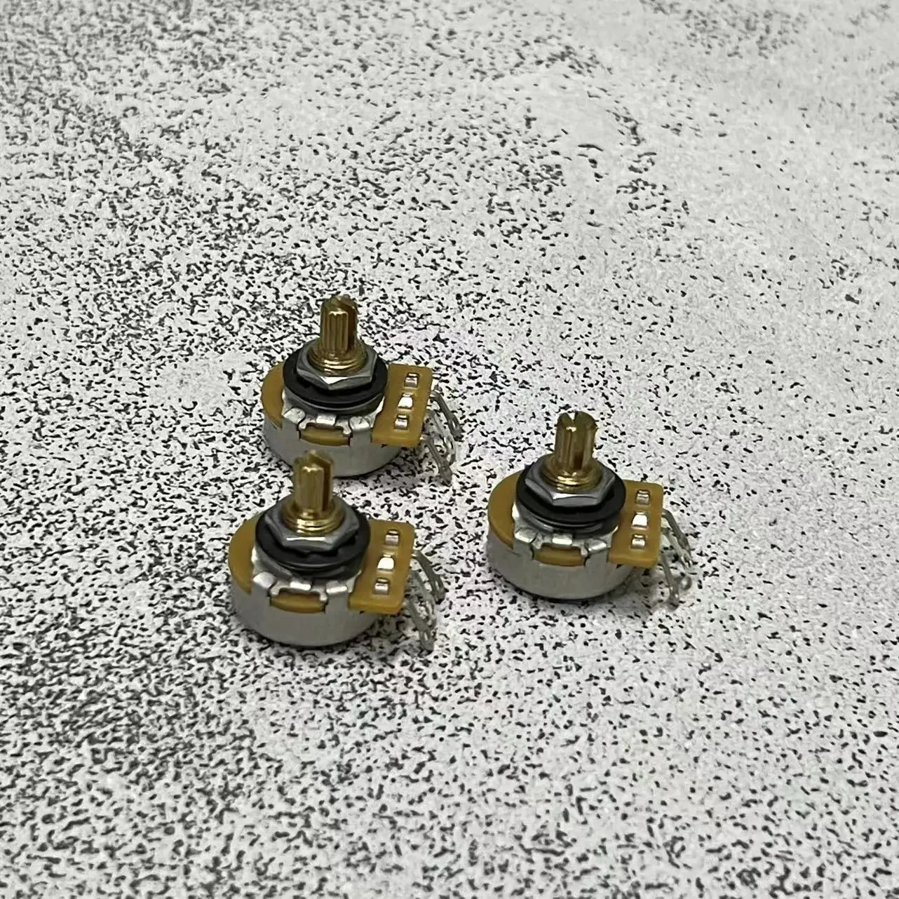 Cts Kupfers chaft Gitarren becken 450g 250k/500k Tonvolumen Potentiometer Audio kegel becken für E-Gitarren teile