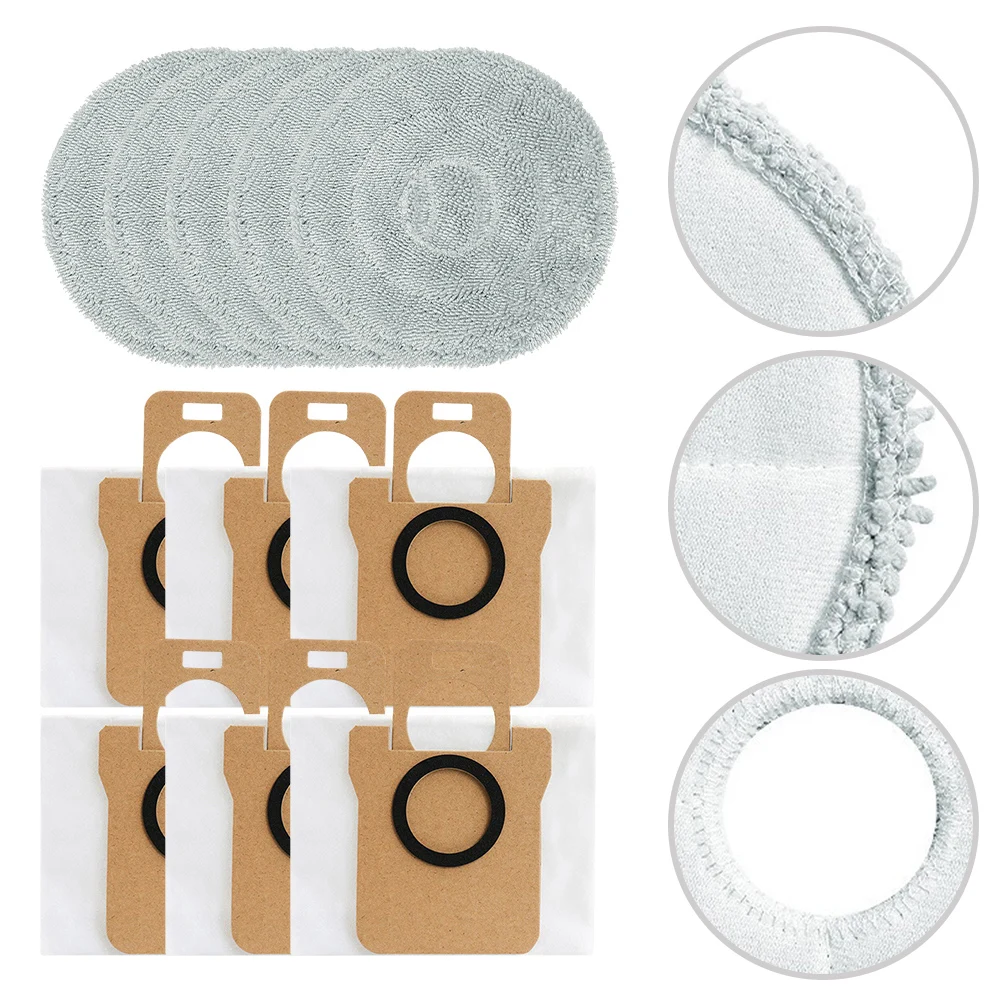 

For JONR For T5 PRO Vacuum Replacement Accessories Parts Mop Cloth Dust Bag Kit Household Cleaning Tools & Accessories