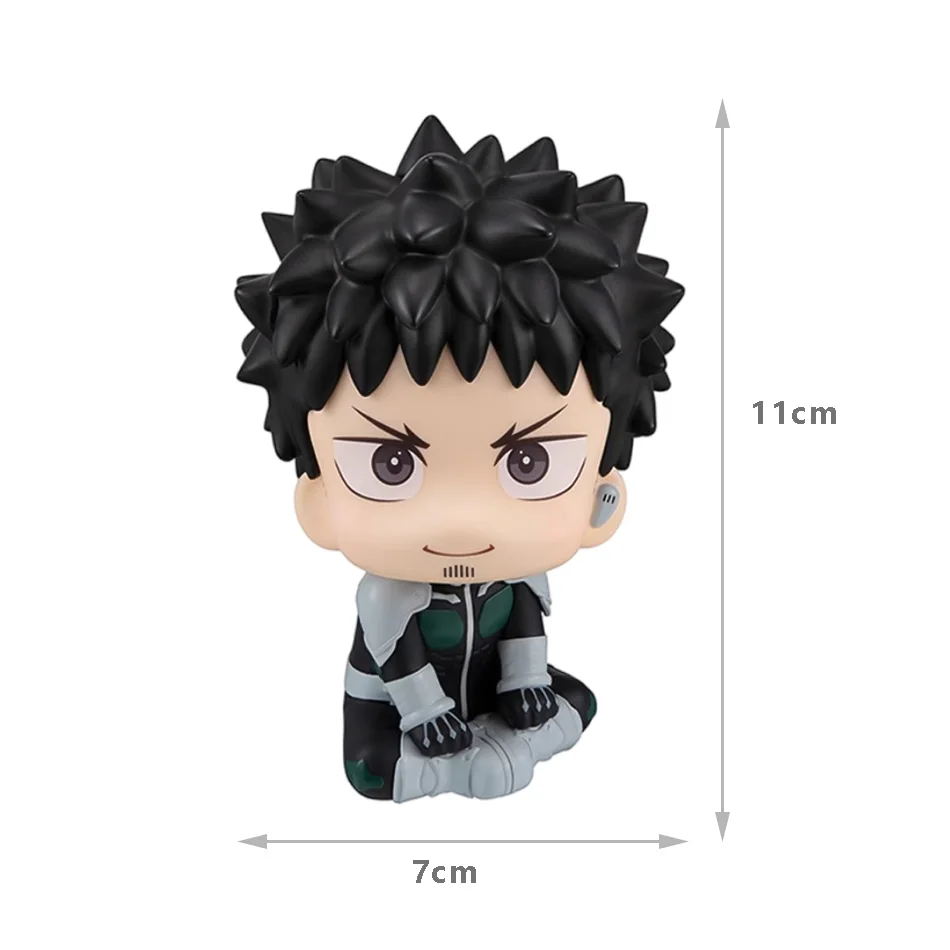 2 uds Anime Baoke Zongsi Langribino Kafka Linda versión Q muñeca de cabeza grande figura de acción de PVC juguete para niños adorno de regalo 11cm