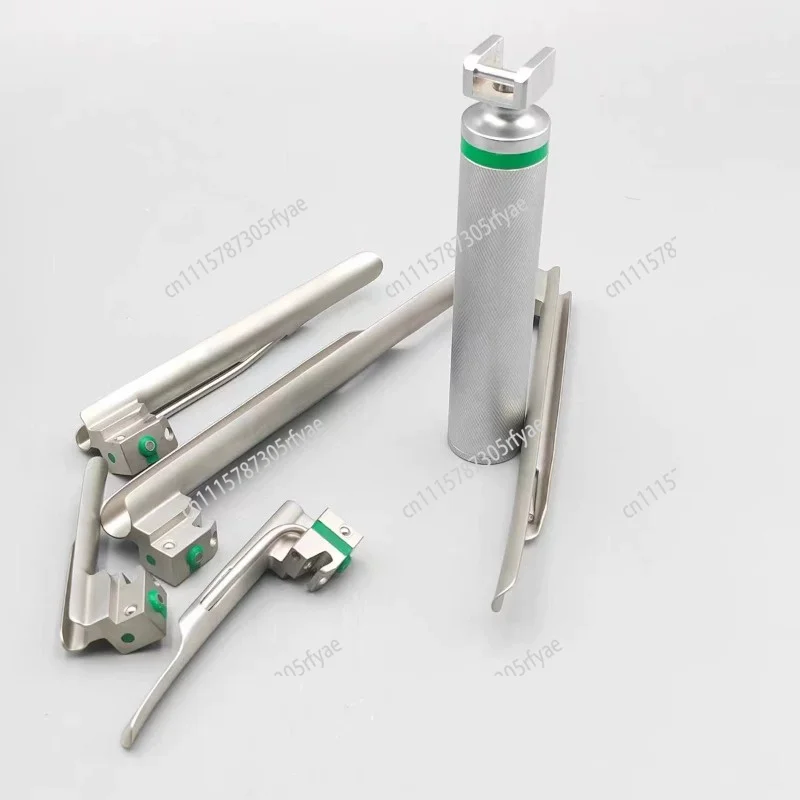Veterinary Laryngoscope Fiber Optic Right Opening Pet Medical Instrument Animal Laryngoscope For Veterinary Examination