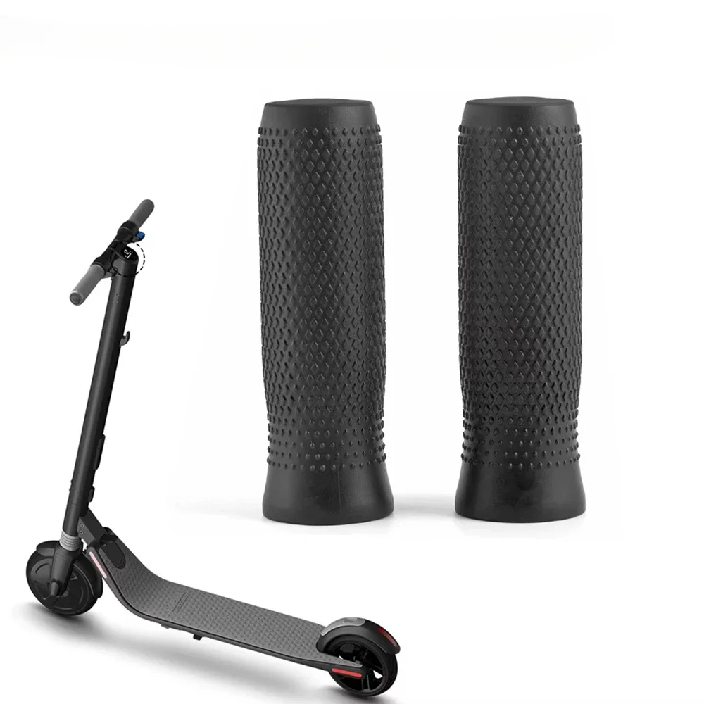 Anti‑Slip Rubber Handlebar Grips for Ninebot ES1 ES2 ES3 ES4 Electric Scooter Handle Cover Replacement Spare Parts Accessories view 2