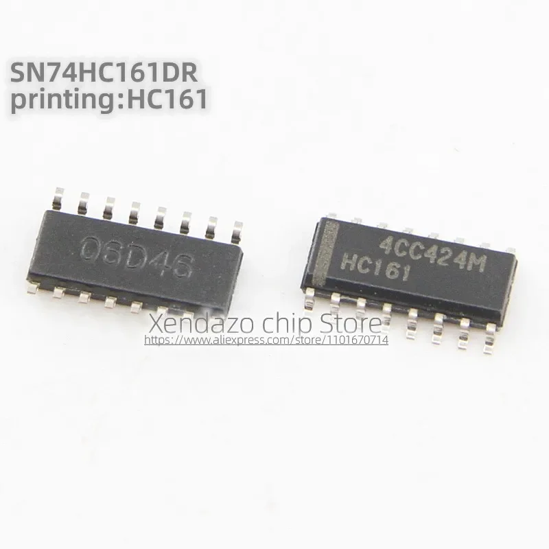 5pcs/lot SN74HC161DR SN74HC161 Silk screen printing HC161 SOP-16 package Original genuine Counter chip