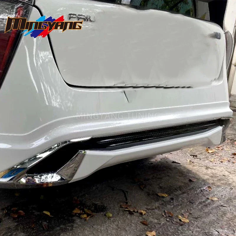 Factory Hot Selling PP Plastics Material Body Kit Modelista Front Lip Side Skirt Diffuser for Prius 50 2017 - Image 5