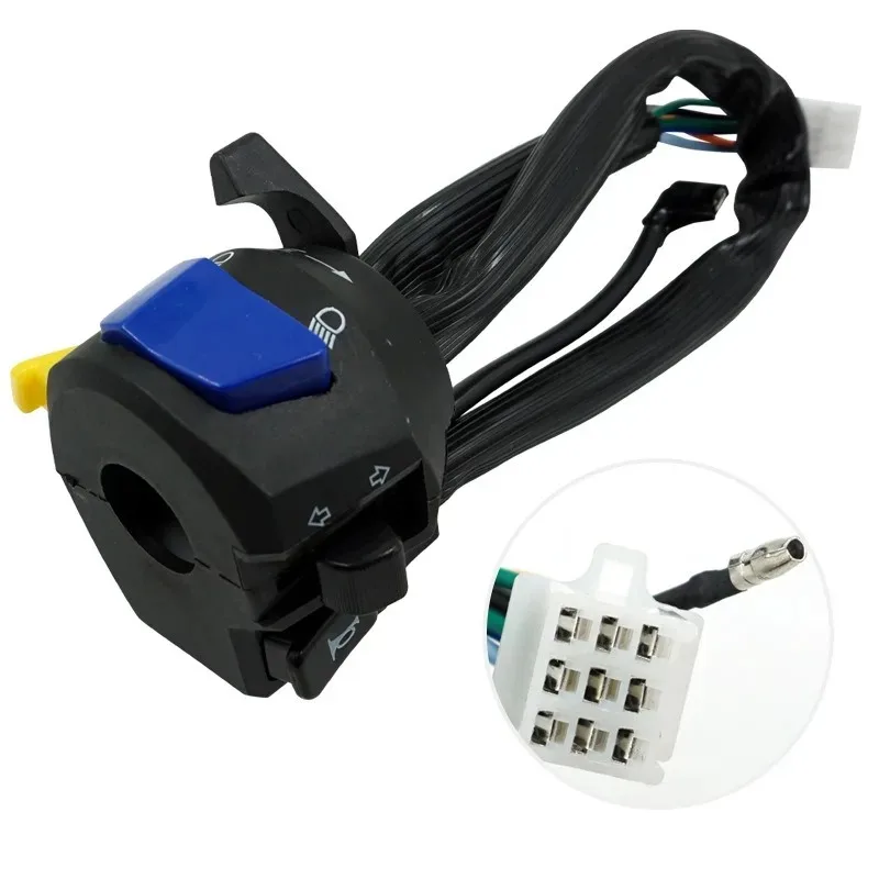 

Zza For Haojue 125 Haojue Bell Wooden Headlight Switch, Turn Signal Switch, Motorcycle Handle Switch Assembly