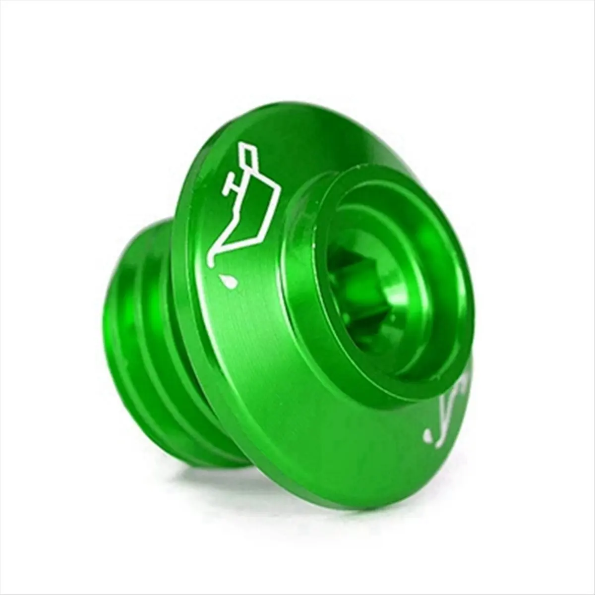 A23Z Green Motorcycle Engine Oil Filler Plug Cover Engine Cover Oil Screw Oil Inlet Cover Screw for