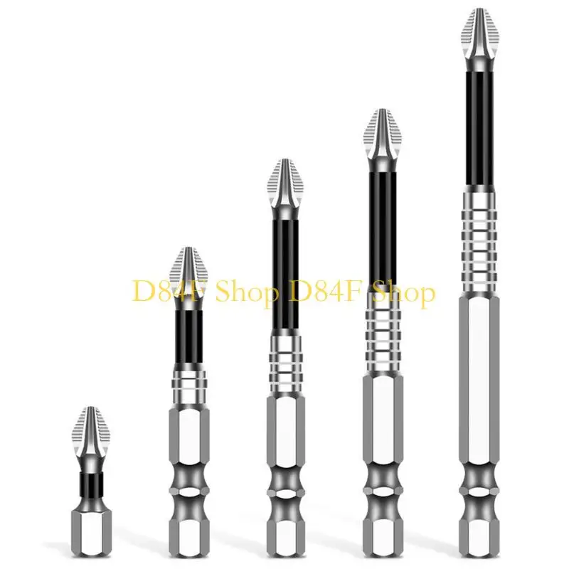 

D84F 1Pc High Strength Alloy Steel 5A Screwdriver Bits Rust Resistant for Assembly