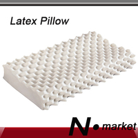 2025 New Thailand Natural Latex Pillow Gaoke Major Wolf Teeth Adult Neck Care Massage Latex Pillow Fair Sale Gift Wholesale