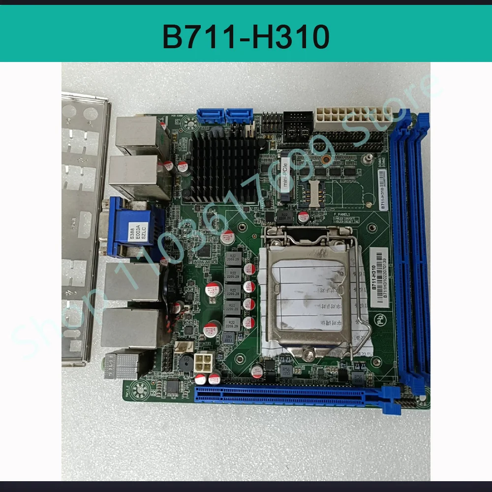 

Dual Gigabit NIC H310 multi-serial motherboard B711-H310