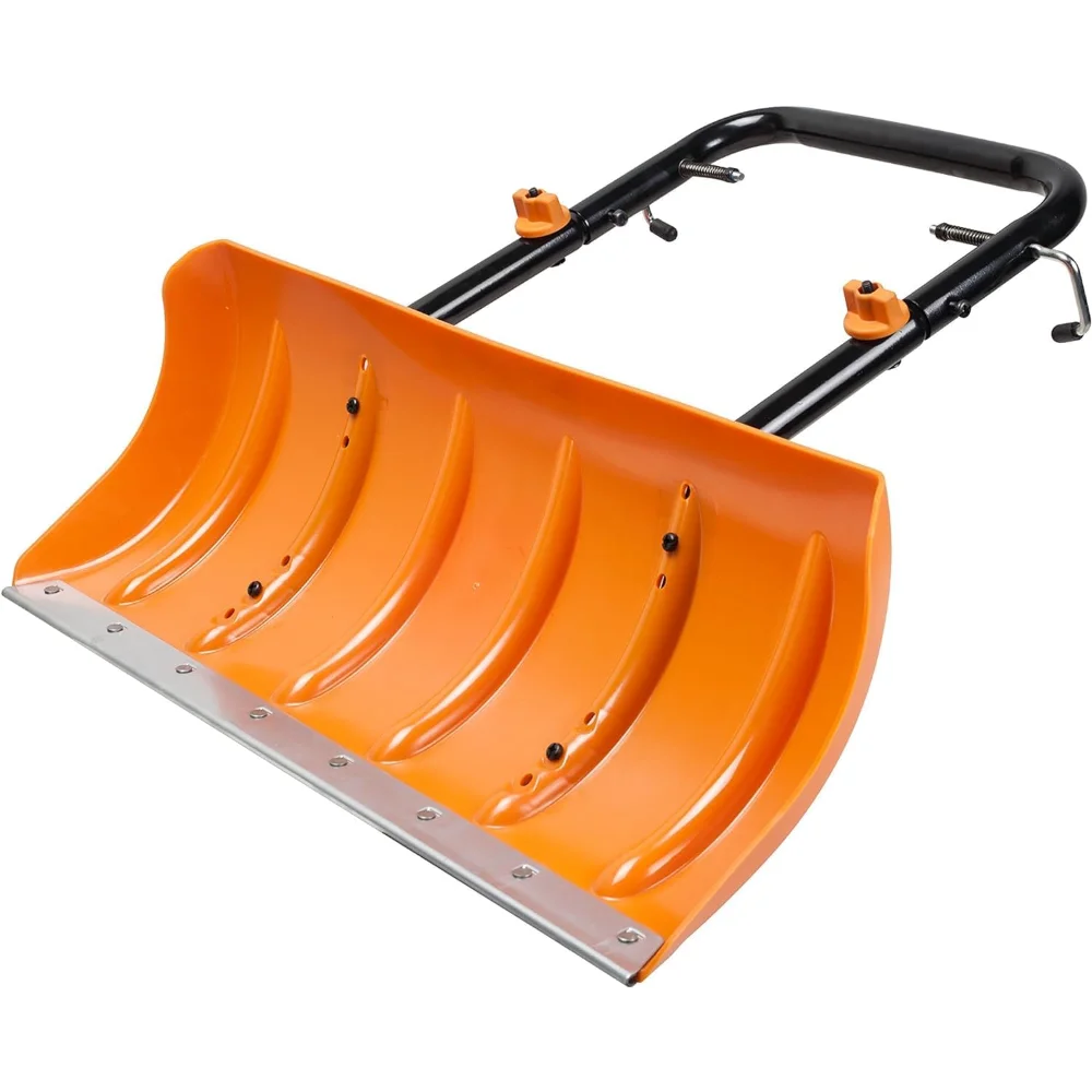 

AeroCart Wheelbarrow Snow Plow Attachment, Heavy Duty for Winter Snow Removal