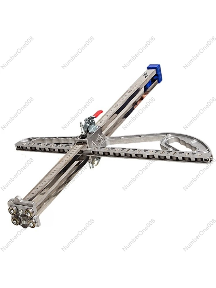 

Профессиональный резак для гипсокартона с лезвием из нержавеющей стали, складной нож из алюминиевого сплава для работы на потолке, прецизионный режущий инструмент