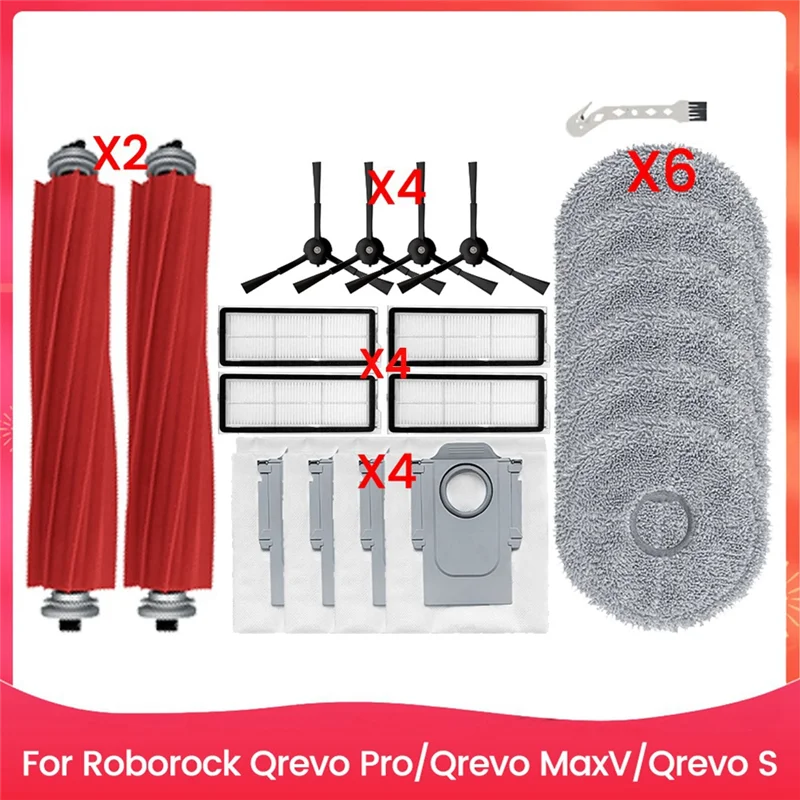 

For Roborock Qrevo Pro/Qrevo Maxv/Qrevo S Vacuum Cleaner Replacement Parts