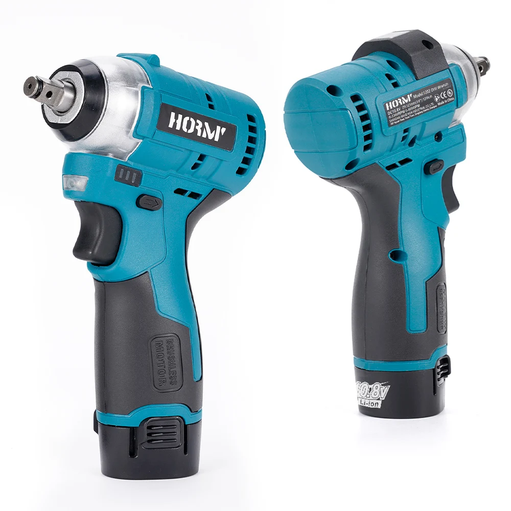 10.8V Brushless Electric Wrench 120NM 3/8 Ratchet Wrench Angle Drill Screwdriver Impact Driver Removal Screw Nut Car Repair Tool