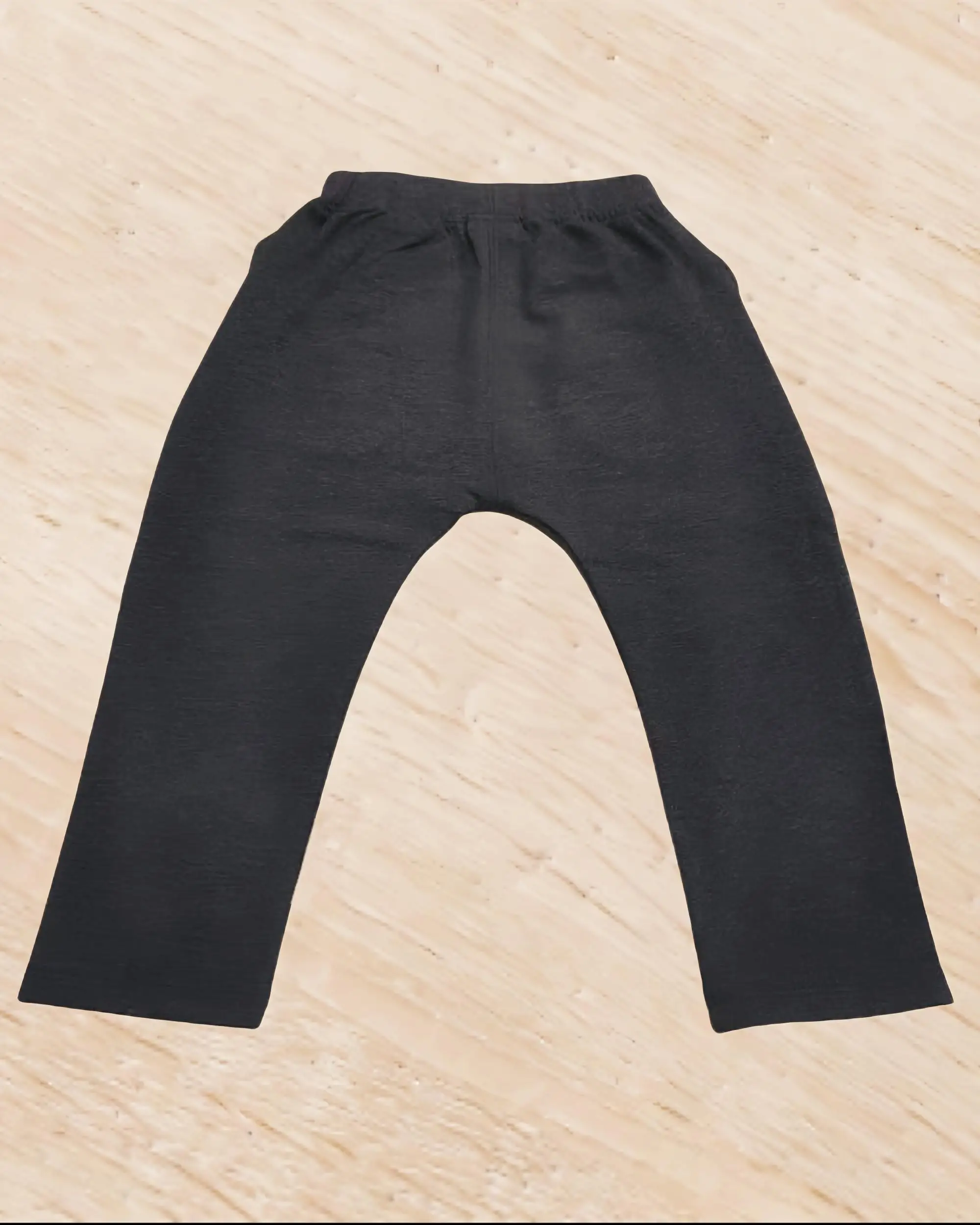 Boys spring and autumn cartoon three-dimensional shape printed elastic waist slim comfortable pants niche black sweatpants