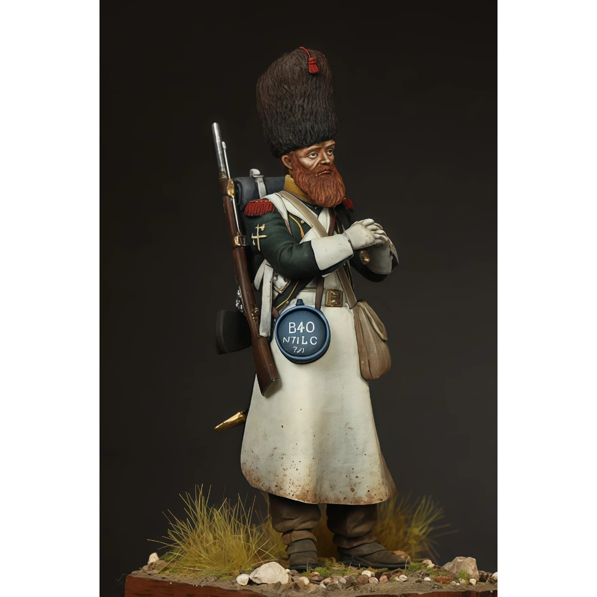 54mm resin unpainted model kit, military theme, Irish Legion Engineers unassembled and unpainted GK, 1921T