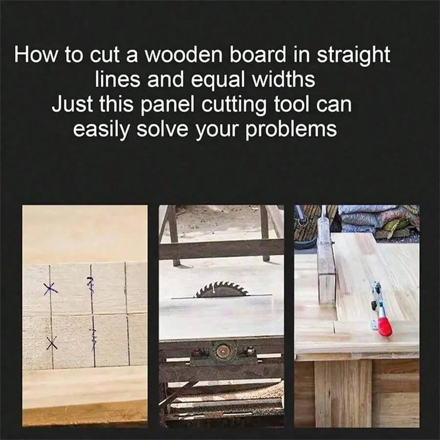 Направляющая для кромок из нержавеющей стали, позиционирующий инструмент для резки деревянной доски, электрическая циркулярная пила, триммер, аксессуары для станков