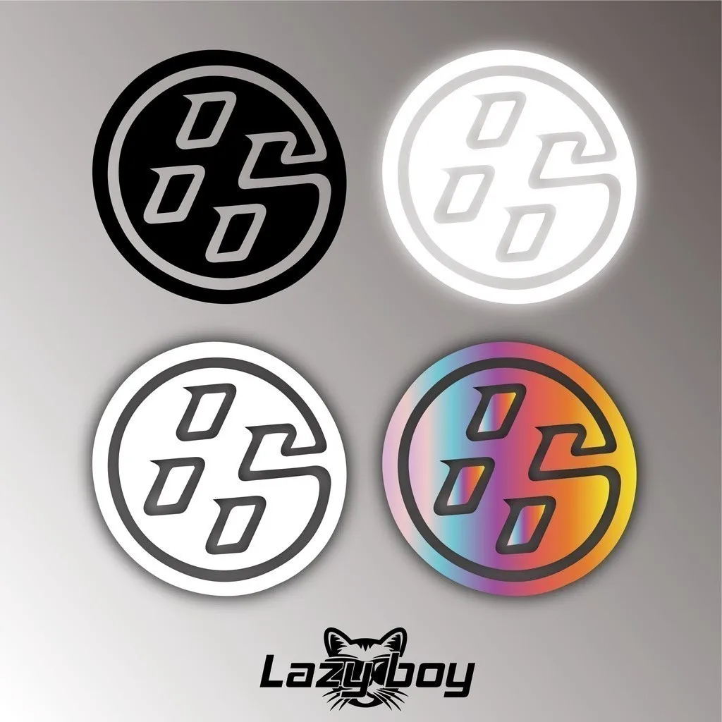 

Car Sticker Waterproof Sunscreen Luggage Hard Hat Laptop Reflective Motorcycle