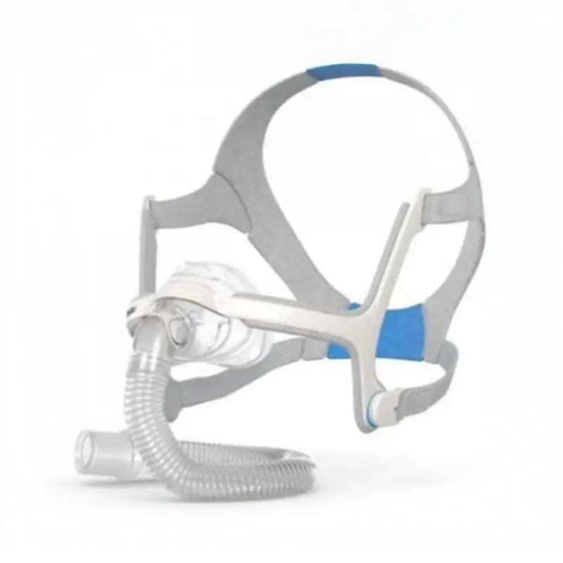 1 Stück CPAP-Nasenmaske mit Kopfband, Rahmen, Schlauch und Polster, CPAP-Maske, Nasenpolster, geeignet für Airfit N20, DIY-Zubehör. – Detail 9
