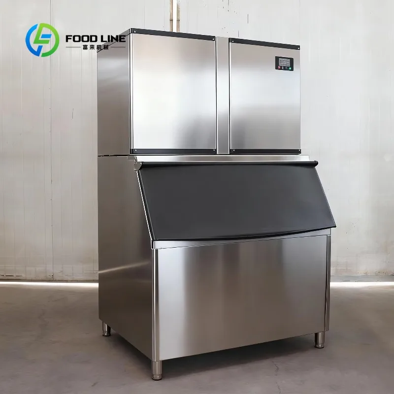 Customized Commercial 900kg 1000kg Ice Cube Ice Block Making Machine Ice Maker in Stock with Competitive Price 220-400V