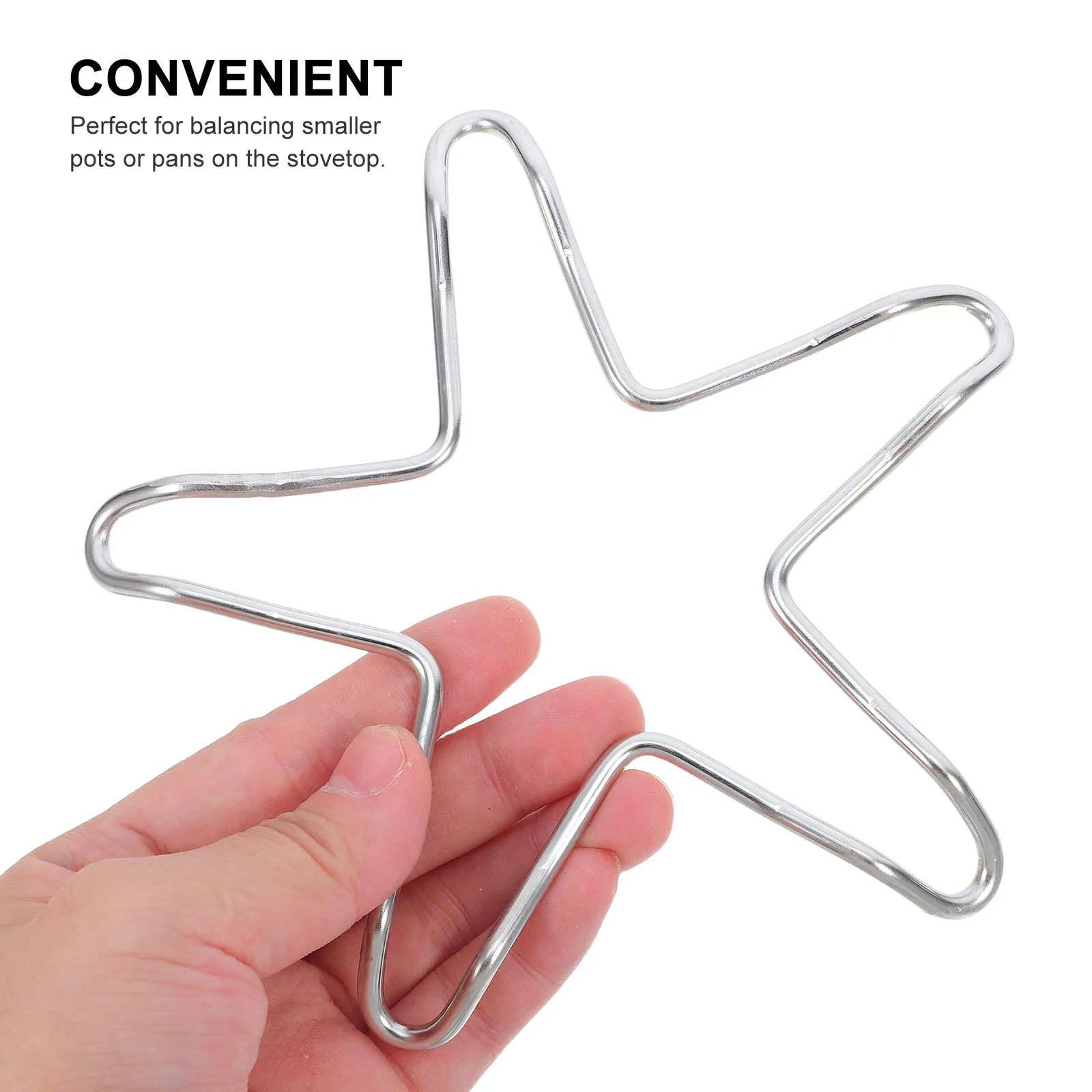 

Gas Stove Rack Small Pan Support Kitchen Supplies Hob Stand Skid Resistant Oil Proof Easy Clean Material Practical