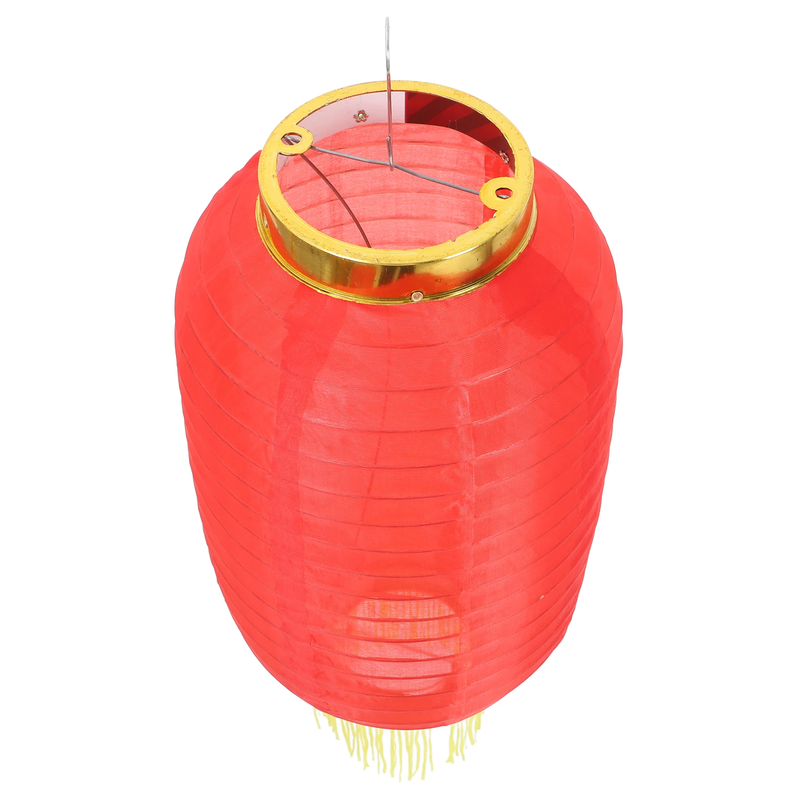 

Folding Lantern New Year String Lights Fall Long Tassel Foldable Tea House Celebrations Desktop Decor Lamp