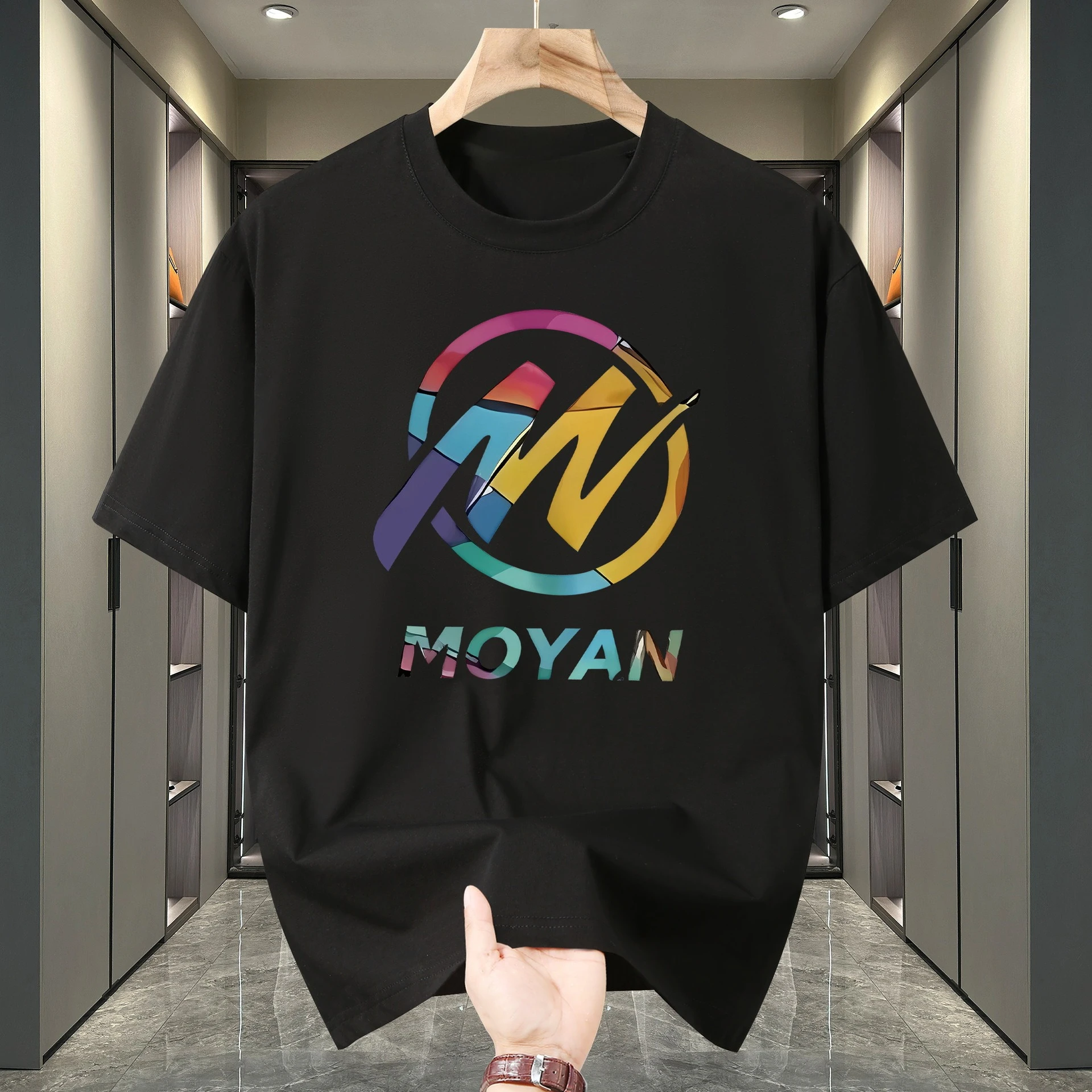 

2025 Luxury Brand Letter Print T-shirt Men's Women's Short Sleeve Brands T-shirt Women Cotton Tees Streetwear Y2K Tops