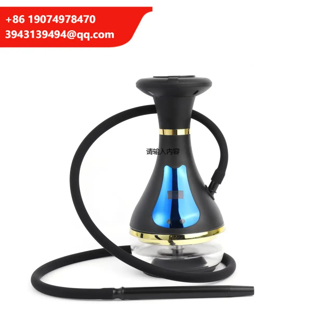 Electronic Hookah Arabic Hookah Shisha Supply LED Lamp Rechargeable Shisha