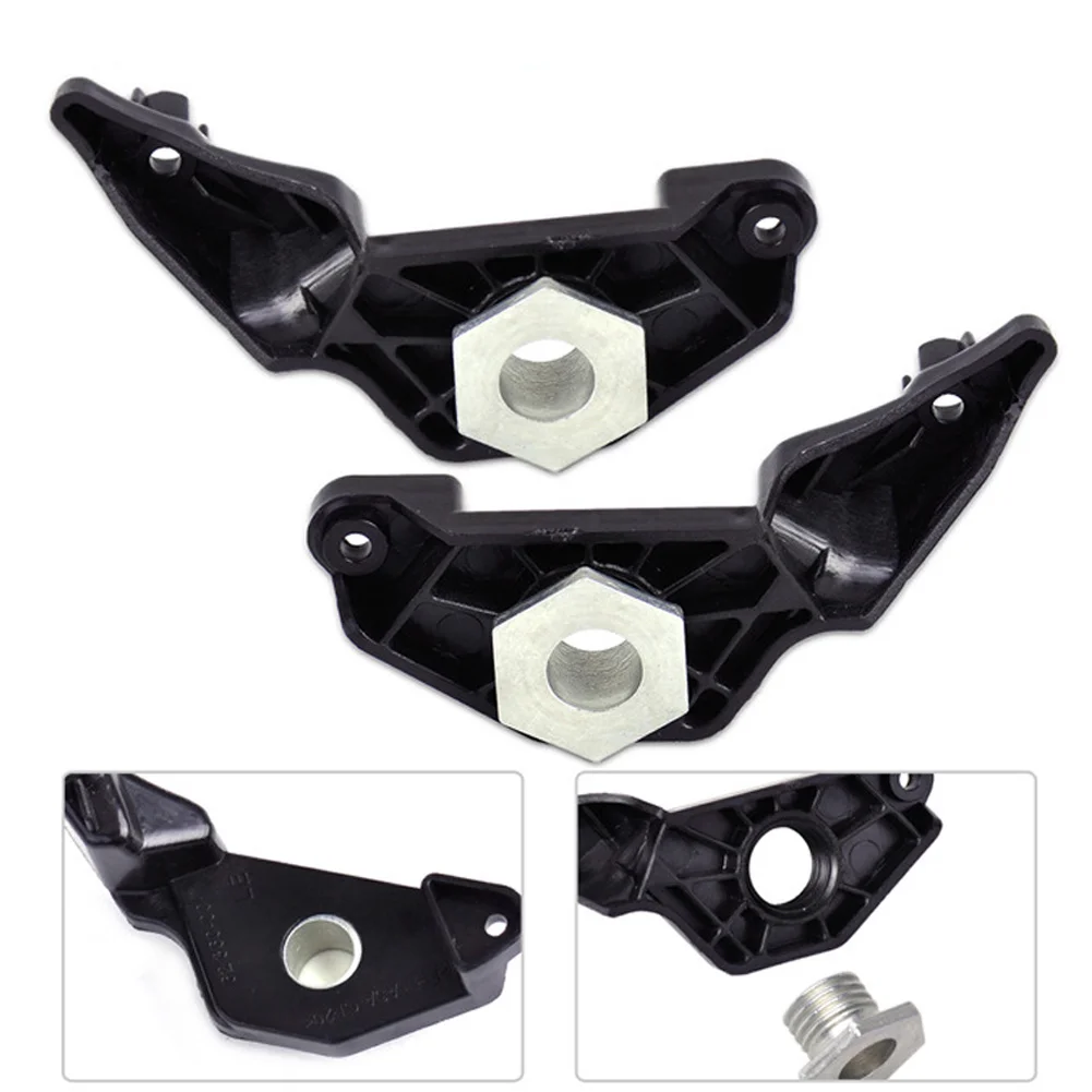 4Pcs Car Front Headlamp Repair Kit Bracket Clip Right+Left Headlight Repair Brackets For BMW E60 E61 525i 530i 540i 545i 550i