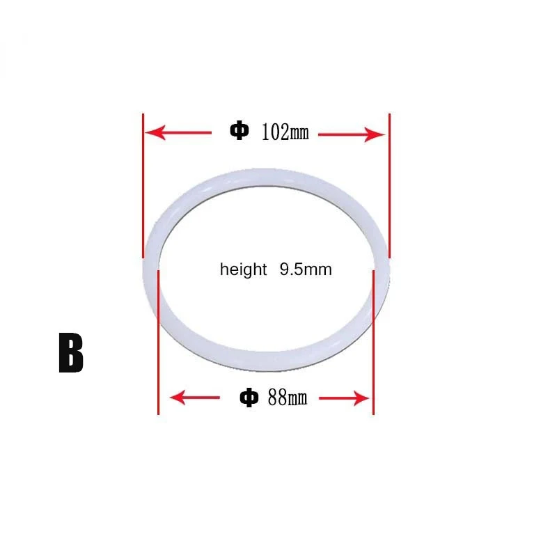 15Pcs /set Ice Cream Machine Spare Parts Horn Sleeve Gasket Discharge Valve Rubber Ring Seal Set