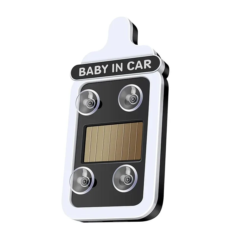 Car LED Ambient Light Solar Powered with Button Control 4 Modes 1PC for Back Window Night Driving Decoration