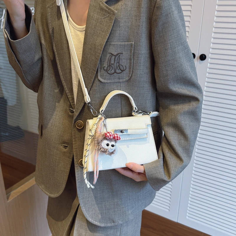 

2025 Новая высококачественная женская кожаная сумка через плечо, роскошный бренд, известный дизайнер, Париж, повседневная, элегантная ​