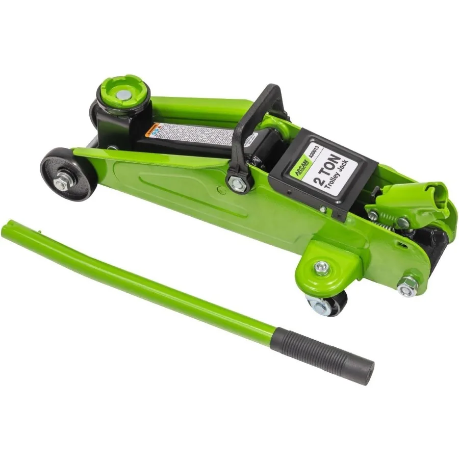 

2-тонный стальной домкрат для тележки для ремонта и обслуживания автомобилей: сверхмощная конструкция, плавная работа, компактный дизайн, идеально подходит для