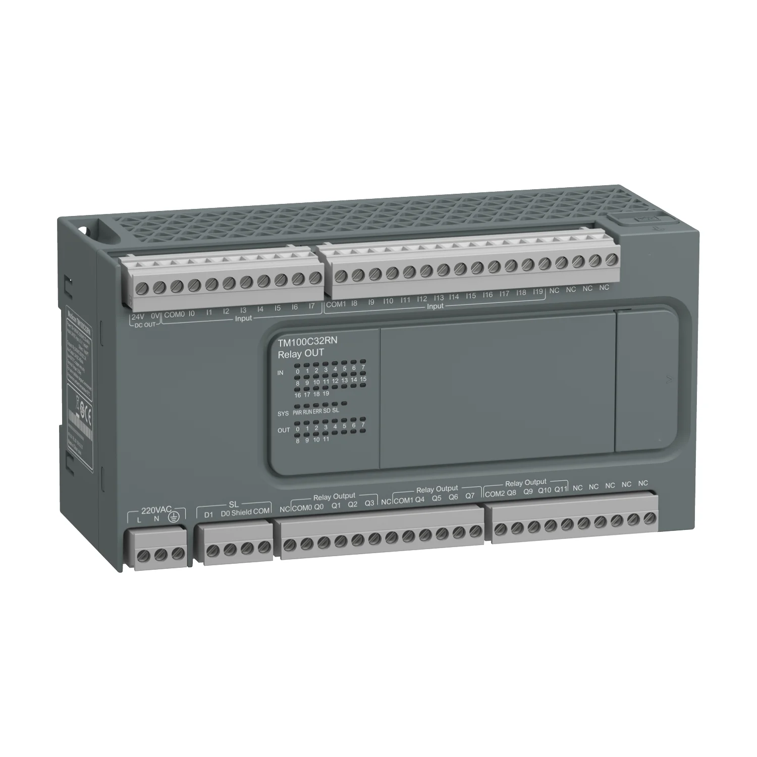 PLC Controller Module TM200C40R TM200CE40R TM200C40U TM200CE40U TM200C40T TM200CE40T TM200C60R Original Spot Logic Programming