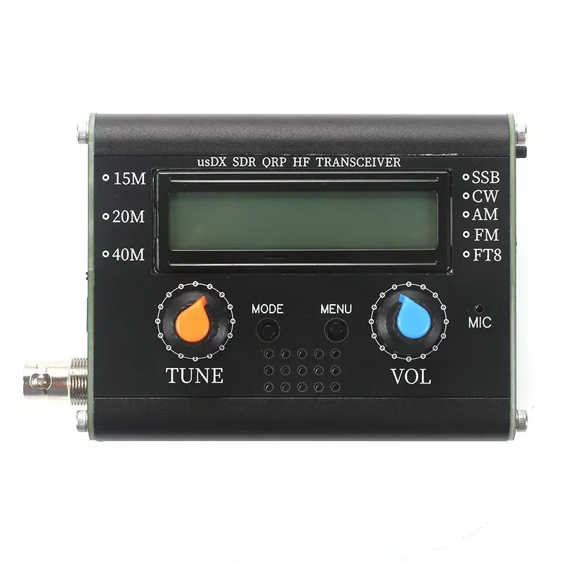 USDX 5W QRP SDR Transceiver 3 Band HF Amateur Radio Open Source Shortwave Ham Radio Kit for Outdoor Camping Emergency