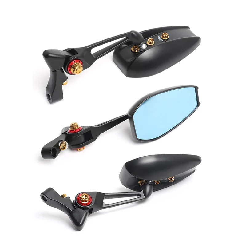 ل CFMOTO ZEEHO AE8 AE 8 دراجة نارية اليسار اليمين المضادة للوهج مرايا الرؤية الخلفية الجانب طوي قابل للتعديل مرآة الملحقات