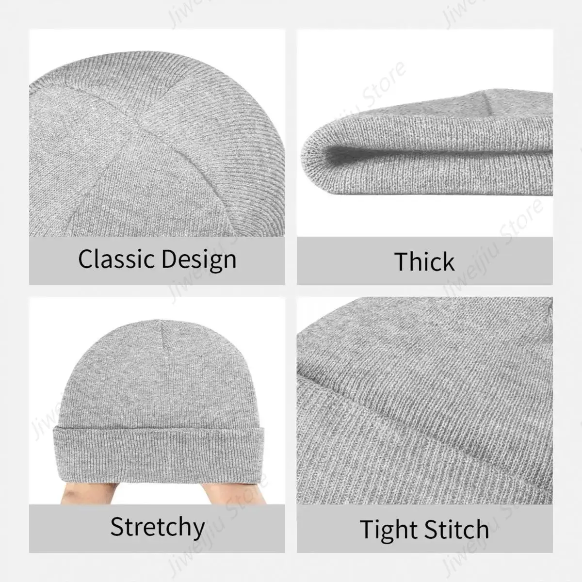 DOMO Beanie Hats LOVE Skullies Beanies Hippie Warm Unisex Adult Caps Autumn Winter Graphic Casual Bonnet Hats Gift