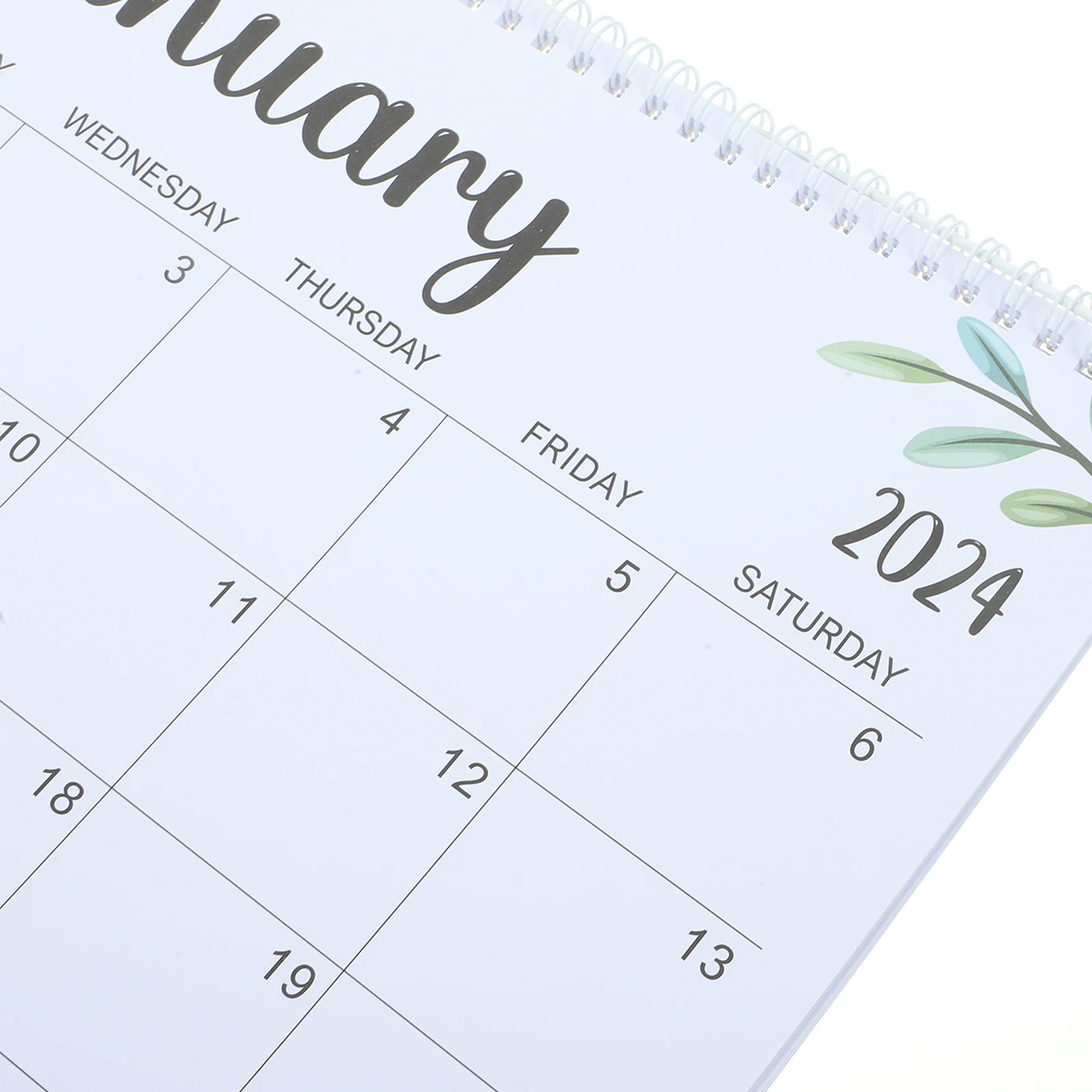 

Leaf Calendar Household Monthly Wall Planning Turn The Page Daily Delicate Office