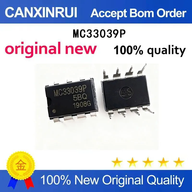 

(5-100 Pieces) Brand new original MC33039P MC33039 motor controller with DIP-8 direct insertion
