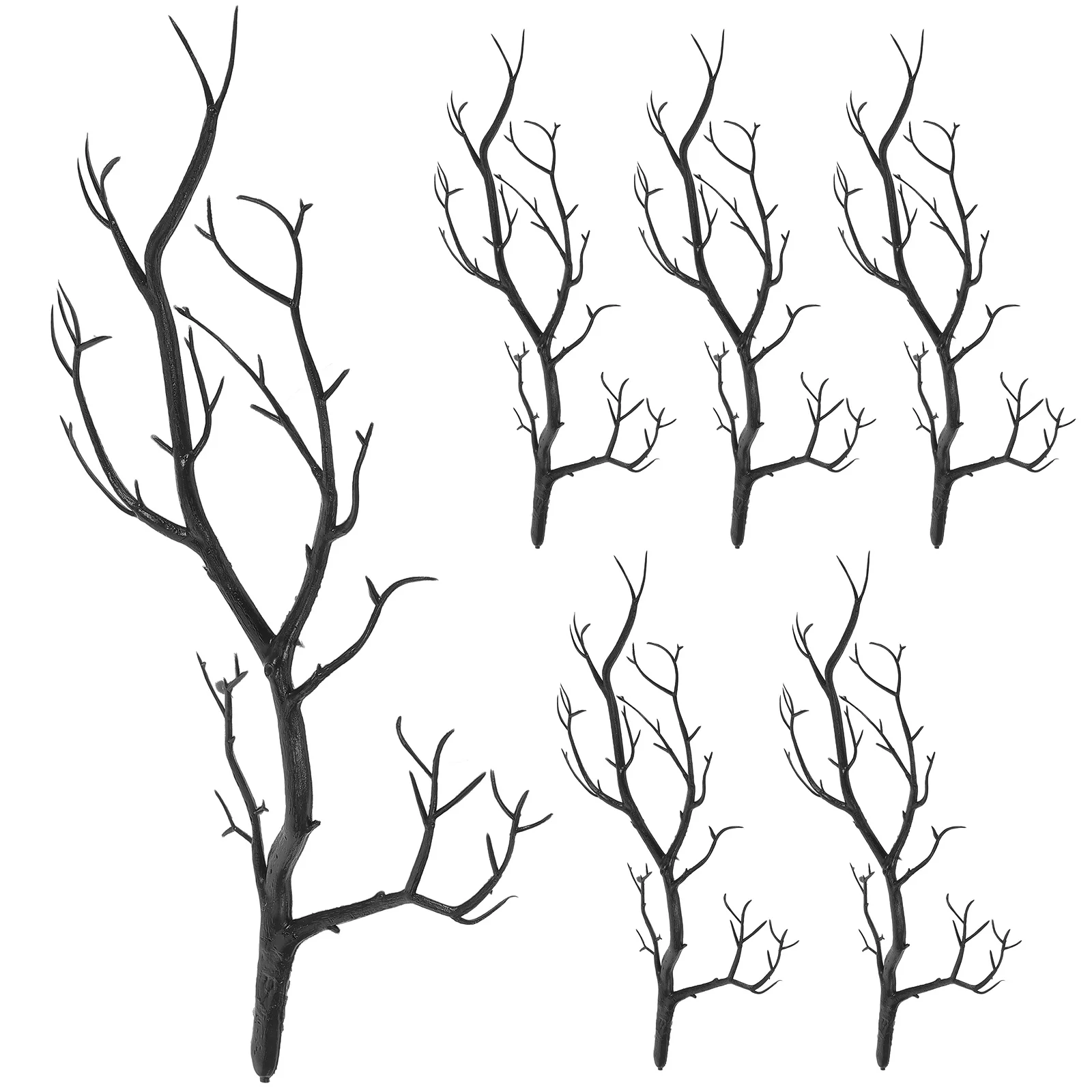 

6pcs Branches For Vase Home Office Faux Twig For Vase Decor Simulation Twig Halloween Centerpiece Faux Tree Branches