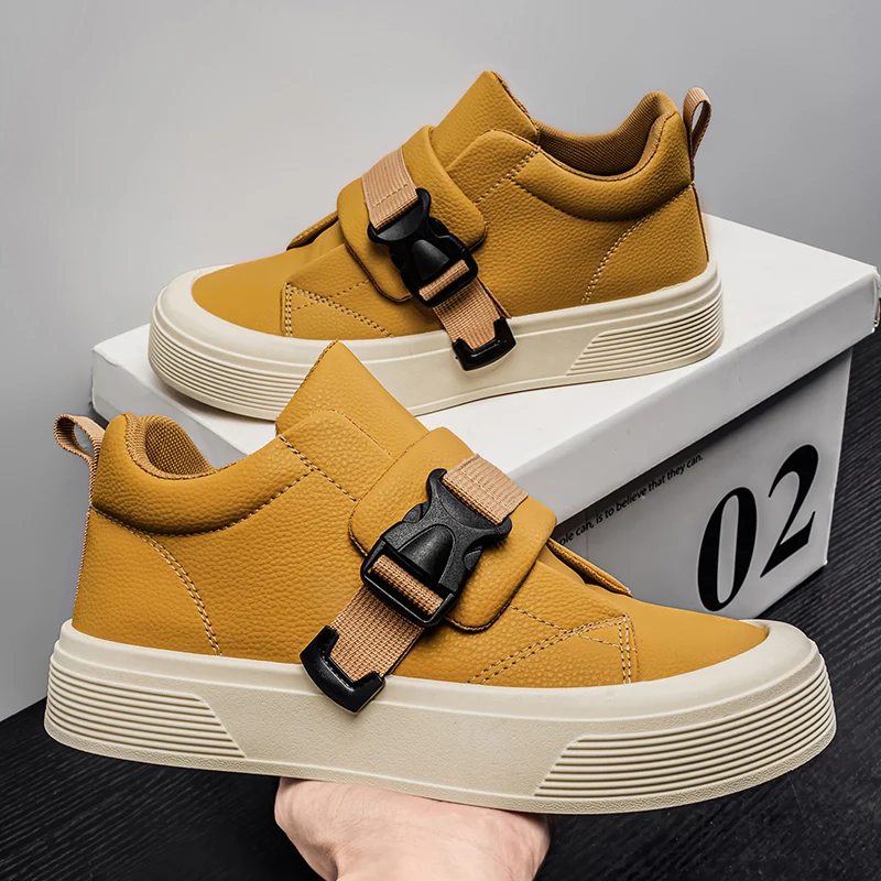 

Men's Casual Shoes High Top Anti Slip Board Shoes Designer Breathable Sport Shoe Comfortable Platform Walking Sneakers Zapatos