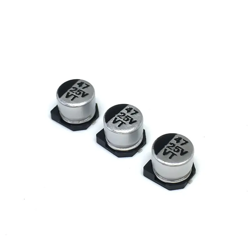 200pcs  Premium 25V 47UF 6.3*5.4MM SMD Capacitor for LED Power Supply