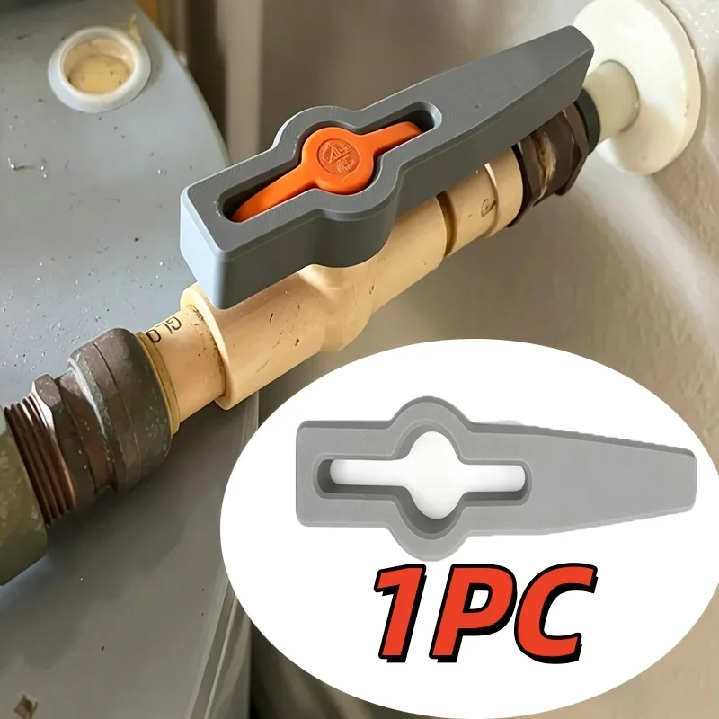 1pc Durable Pipe Ball Valve Handle, Easy To Use Replacement Valve Lever for Drinking Water Pipeline Valves