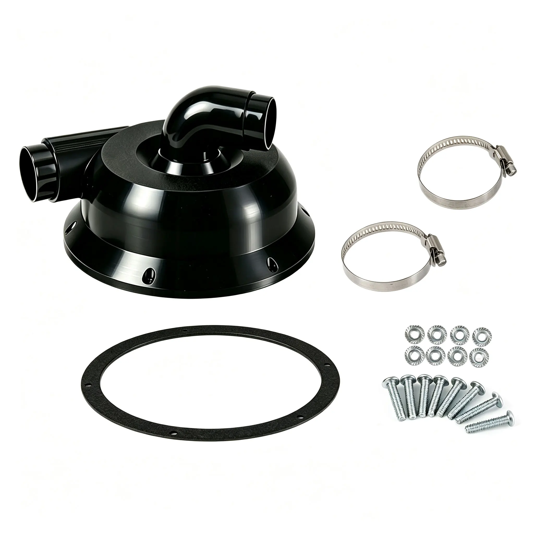 Woodworking Dust Collection Bucket Wind Cover 3D Printed Cyclone Separation Dust Cover Complete Set of Accessories